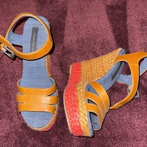 CK High Wedge Heels Size 10 Women’s